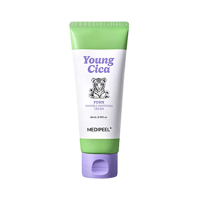 MEDI-PEEL Young Cica PDRN Trouble Soothing Cream (80ml) Смягчающий крем для чувствительной кожи