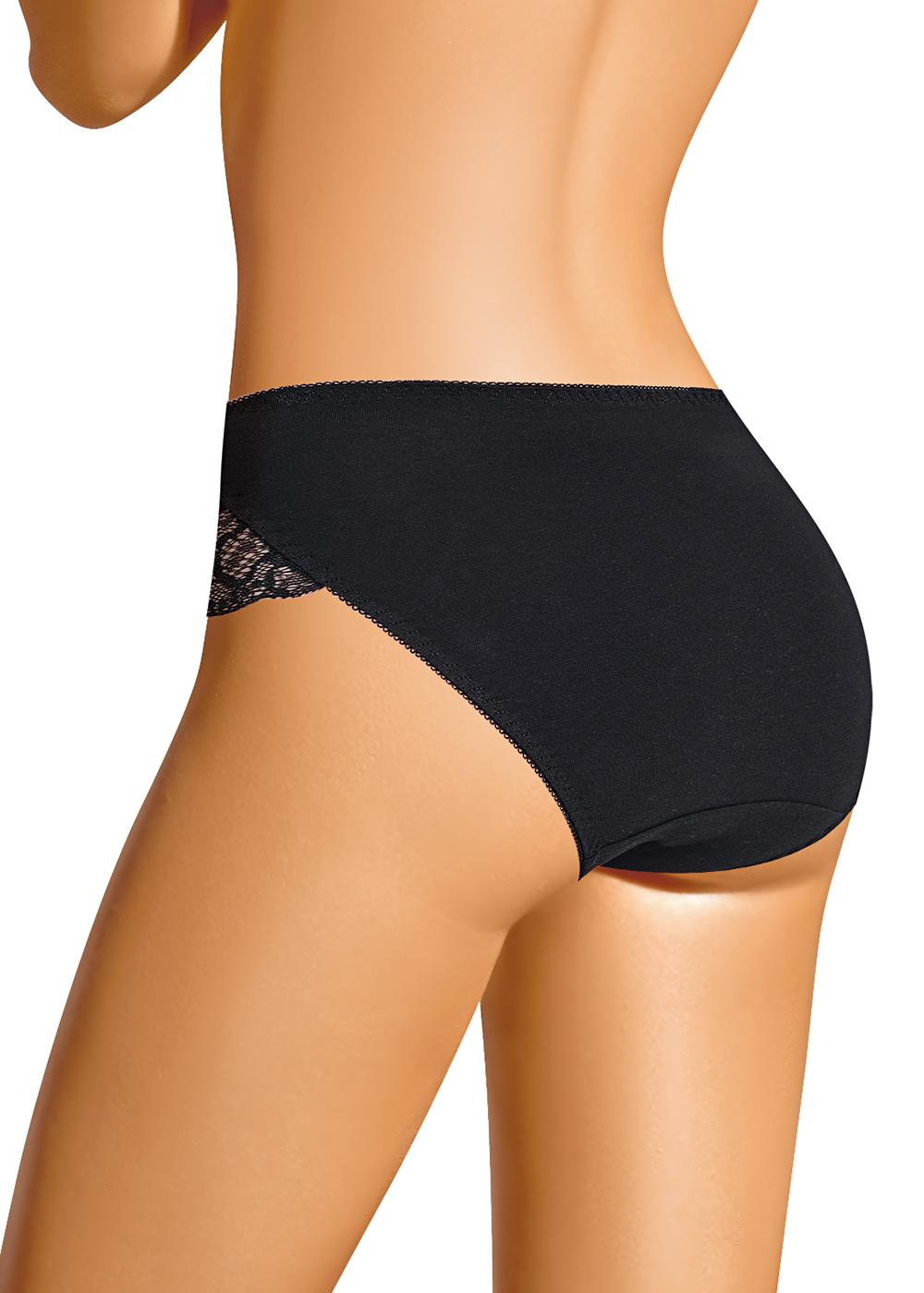 CLE C1166 Трусы женские слипы C1166 чёрный