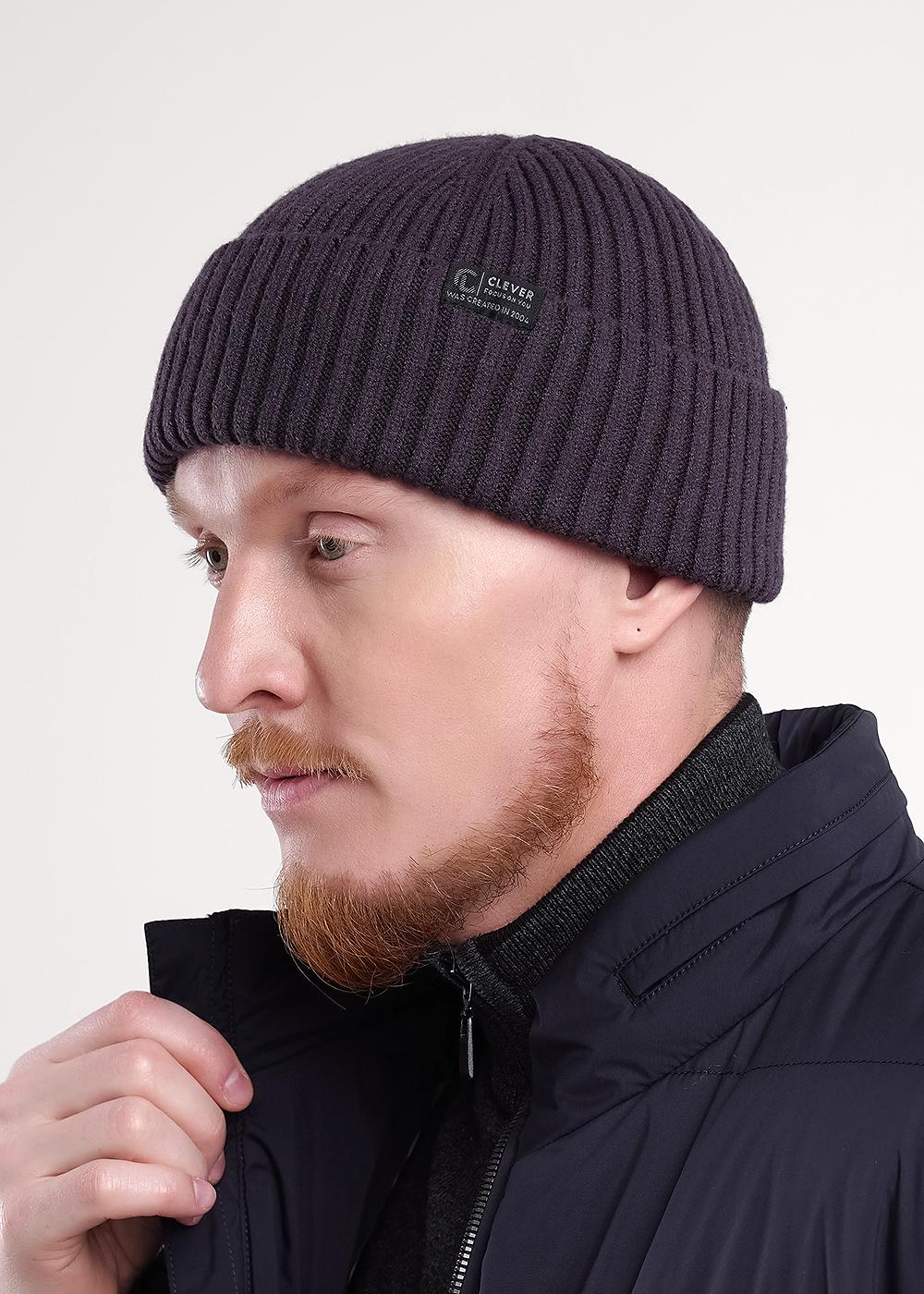 CLE 433789вн Шапка 433789вн т.серый