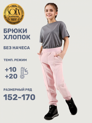Брюки 2т22025 пудра