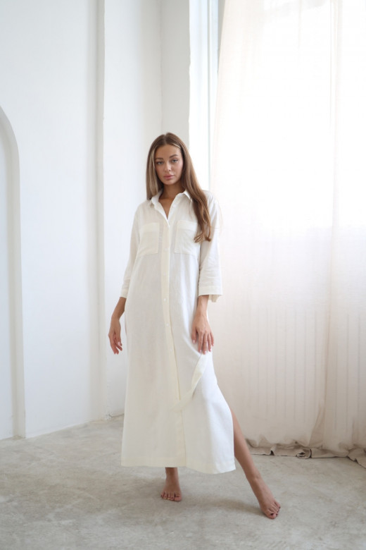 НОВИНКА! Платье пляжное Bip-bip Beachwear ROSSEL Неотбеленный
