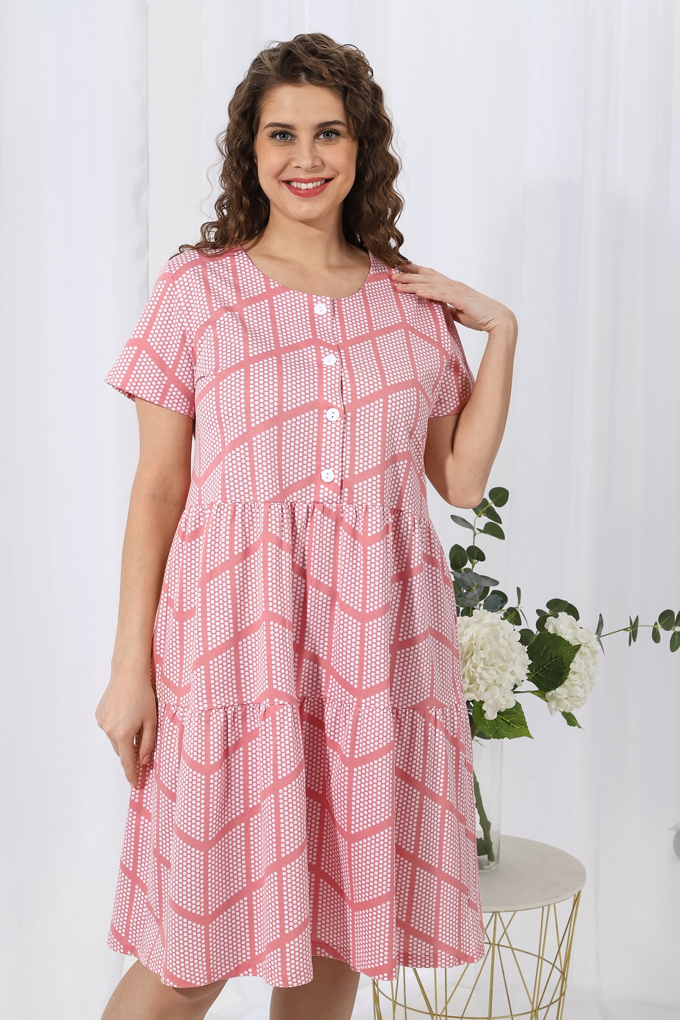 СТ. ЦЕНА 1050 руб//Платье Каскад-1