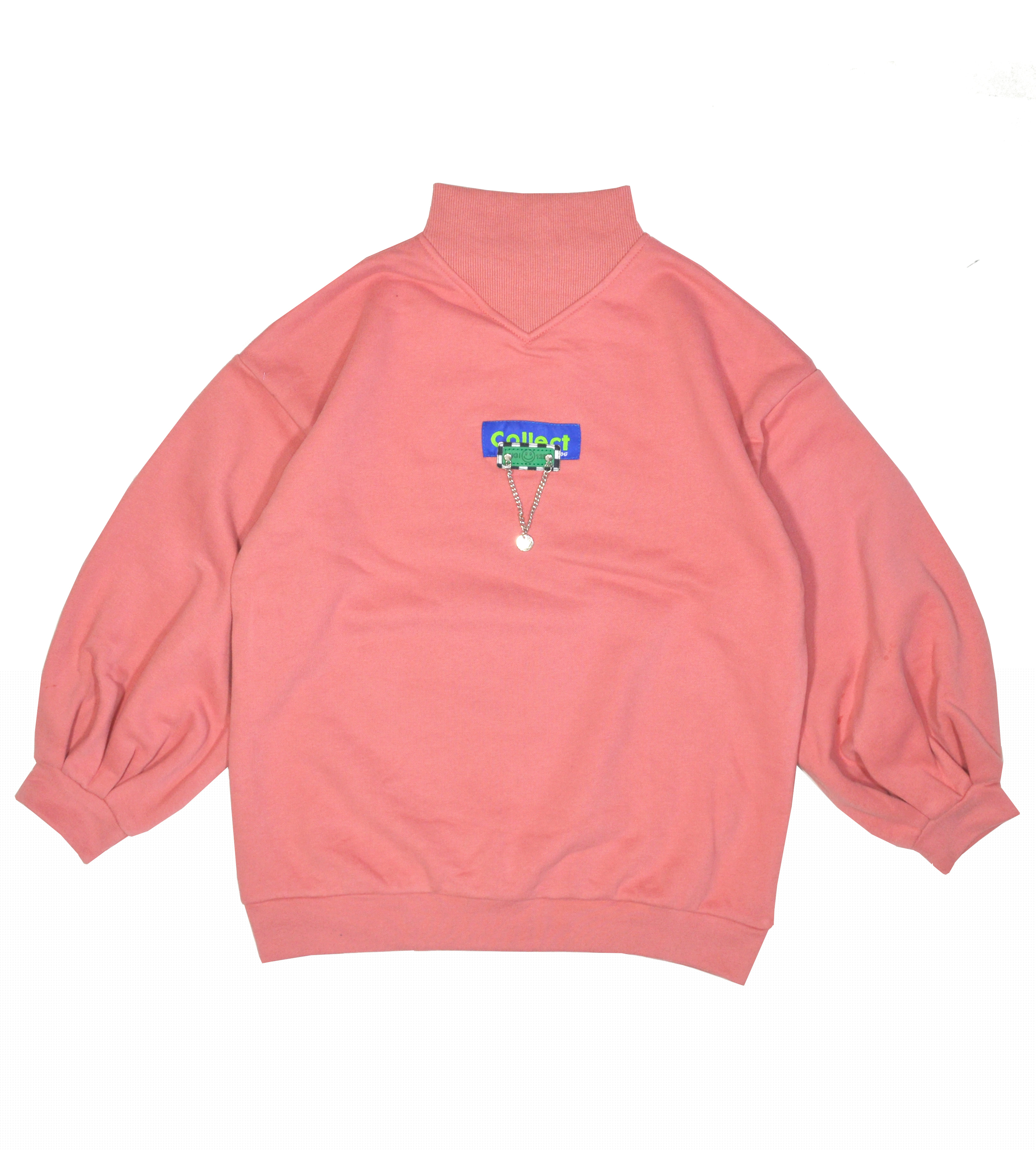 Свитшот Colabear 686230 Пудровый Oversize Начес