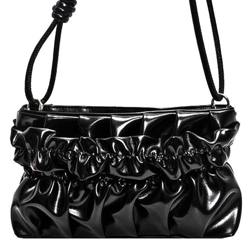 Женская кожаная сумка 6638 BLACK