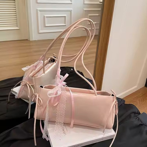 Женская кожаная сумка 2028 PINK