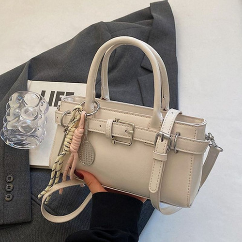 Женская кожаная сумка 679 IVORY