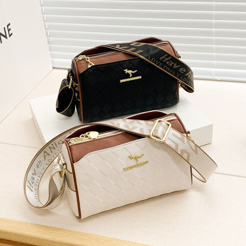 Женская кожаная сумка 6610 BLACK