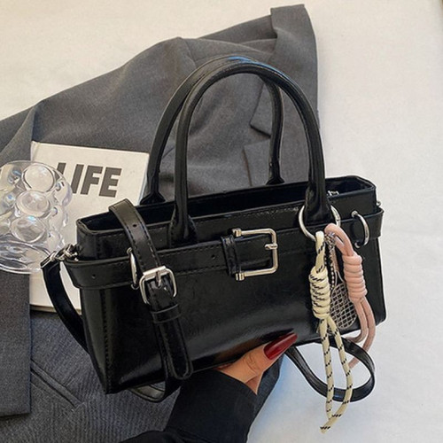 Женская кожаная сумка 679 BLACK