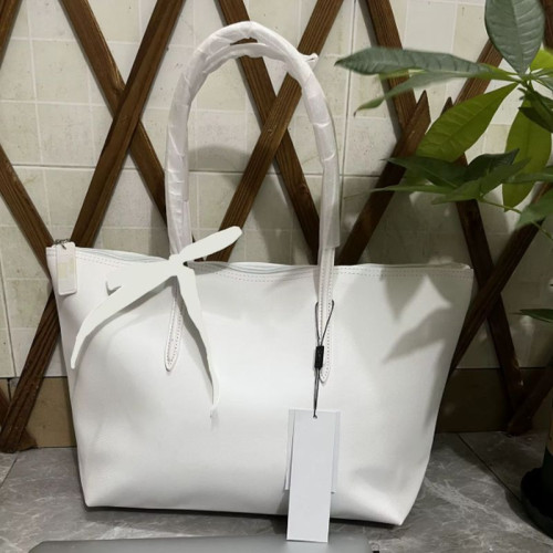 Женская кожаная сумка LAC-307 WHITE