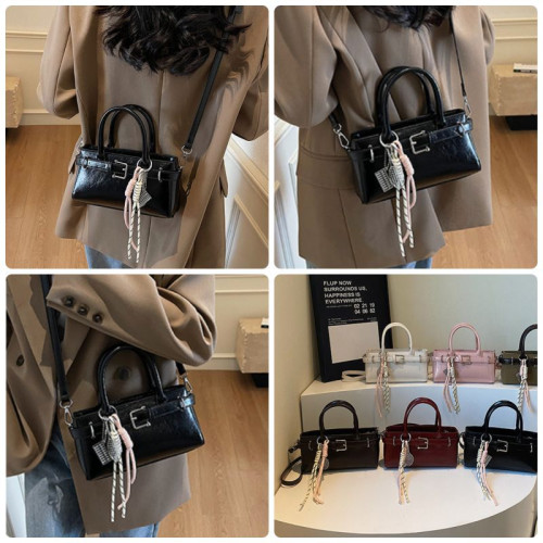 Женская кожаная сумка 679 BLACK