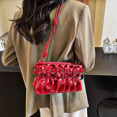 Женская кожаная сумка 6638 RED