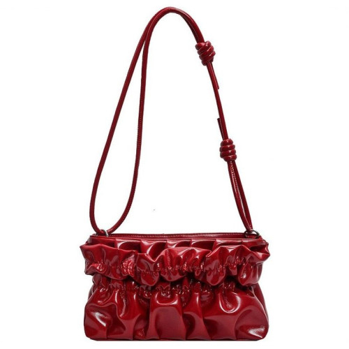 Женская кожаная сумка 6638 RED
