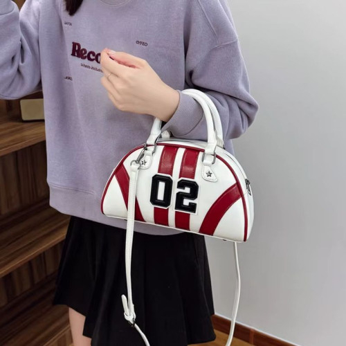 Женская кожаная сумка F-0202 WHITE