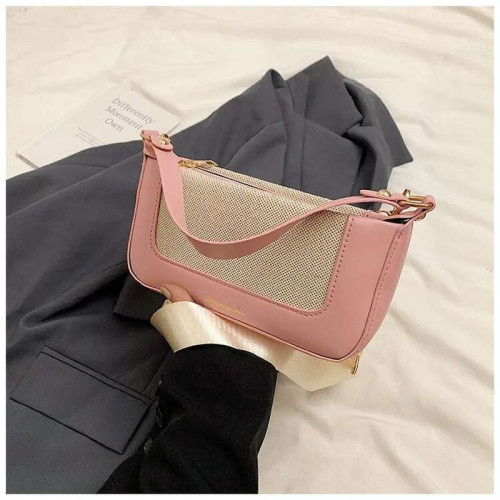 Женская кожаная сумка 17-139 PINK