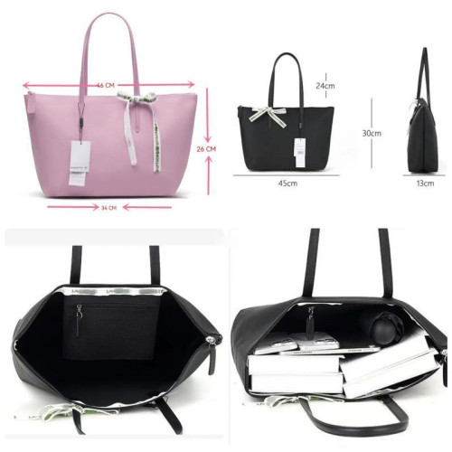 Женская кожаная сумка LAC-307 BLUE