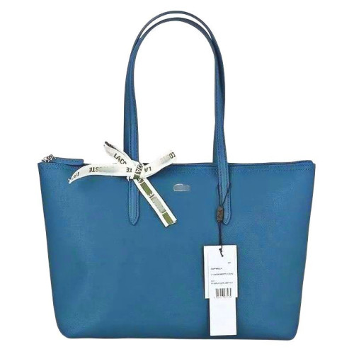 Женская кожаная сумка LAC-307 BLUE