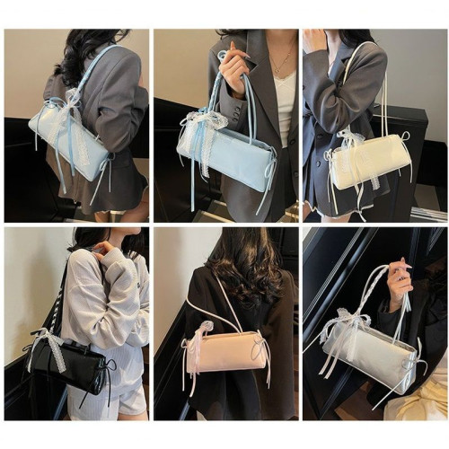 Женская кожаная сумка 2028 BLUE