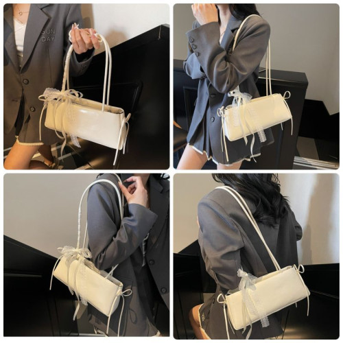 Женская кожаная сумка 2028 IVORY