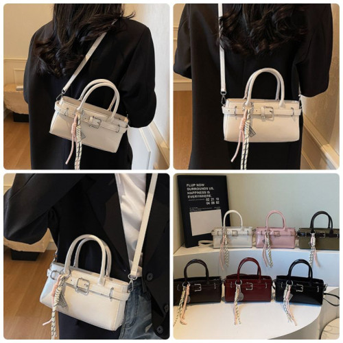 Женская кожаная сумка 679 IVORY