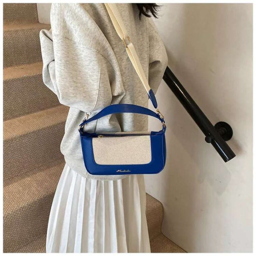 Женская кожаная сумка 17-139 BLUE