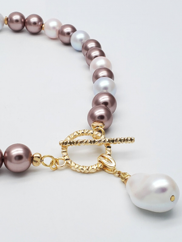 91002019 Колье Selena Pearls