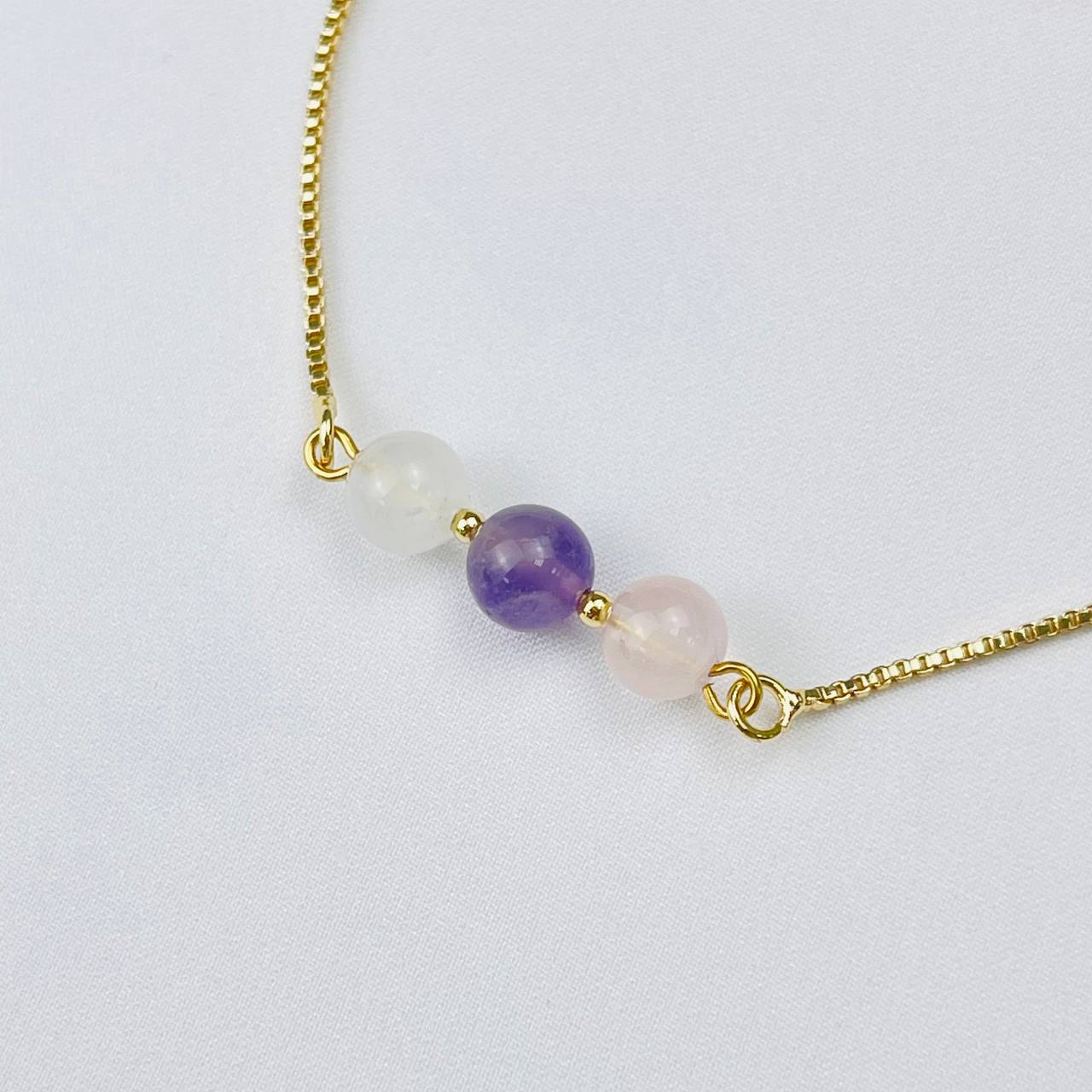 Радуга Самоцветов Браслет регулируемый для