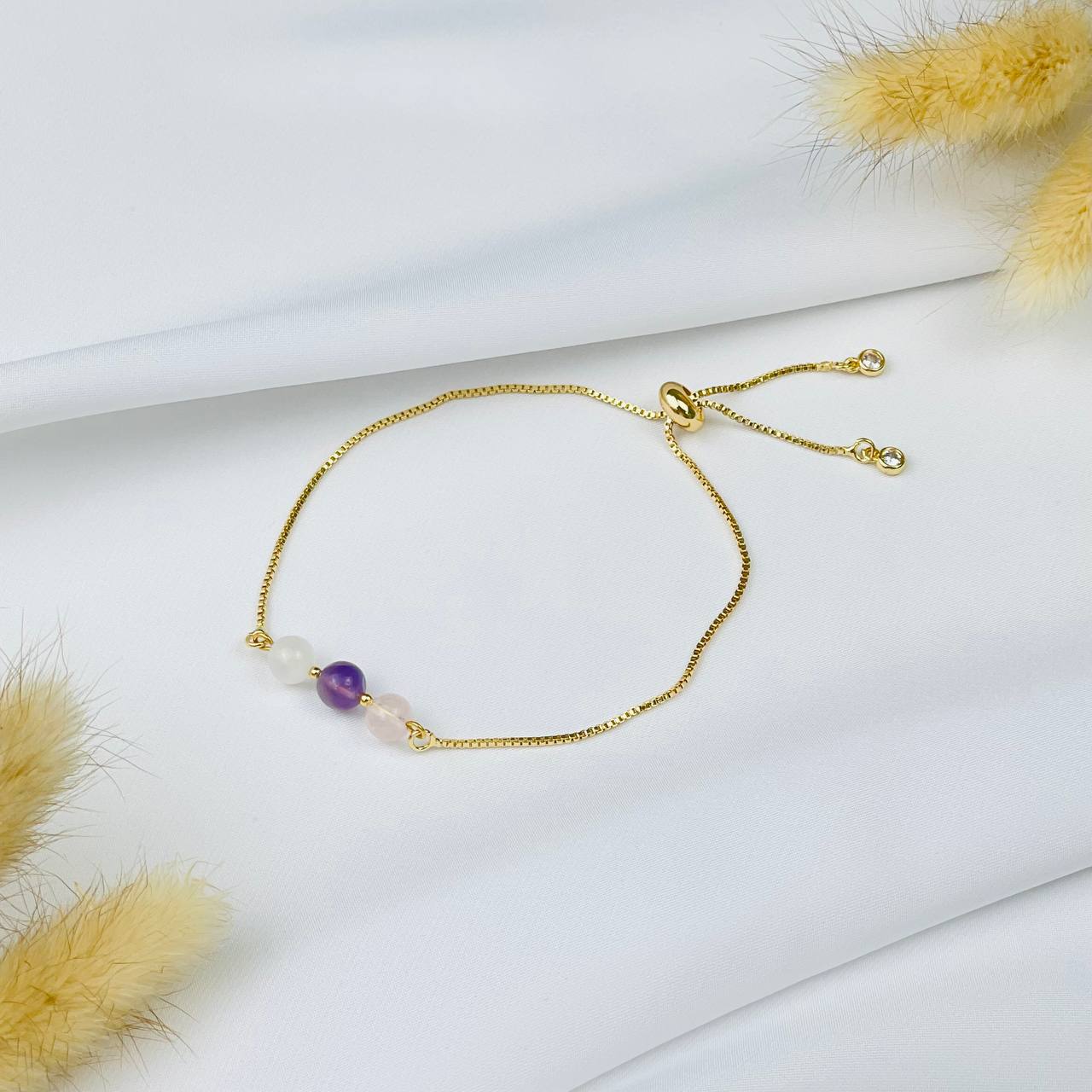 Радуга Самоцветов Браслет регулируемый для