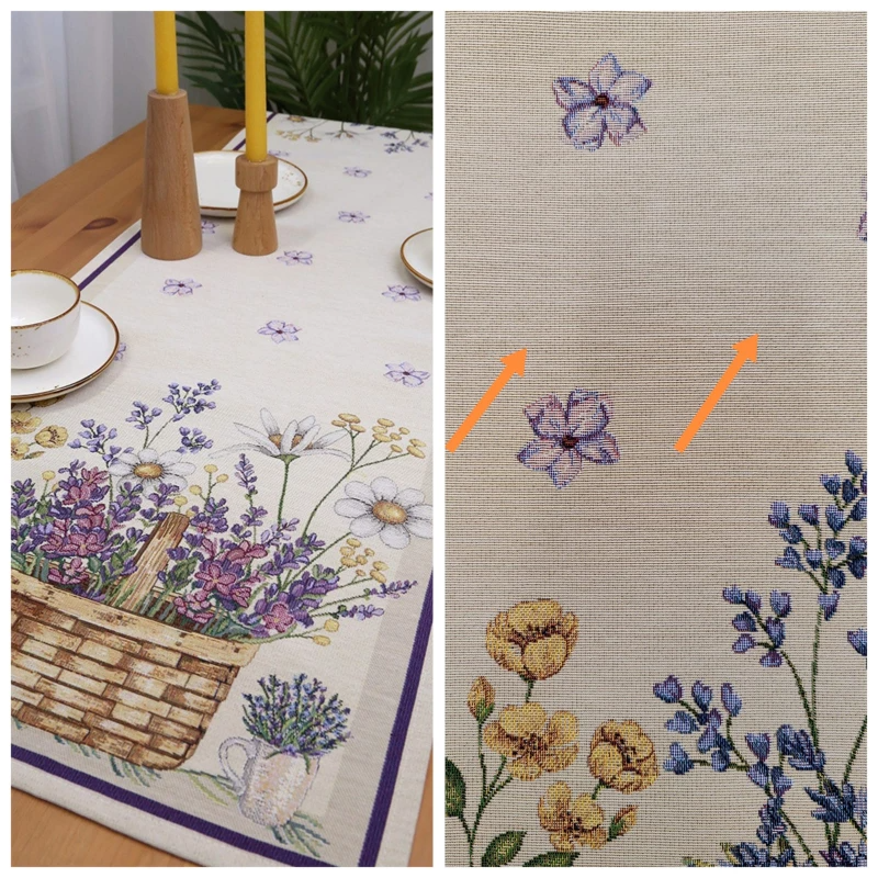 Outlet Лаванда корзинка Салфетка 44х140 см 2518618 NEW