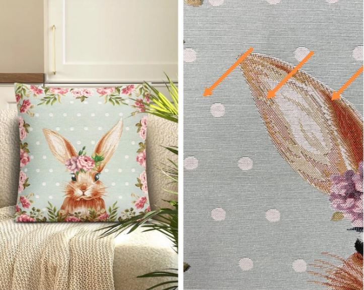 Outlet Принцесса голубой фон Наволочка 45х45 см 2518182