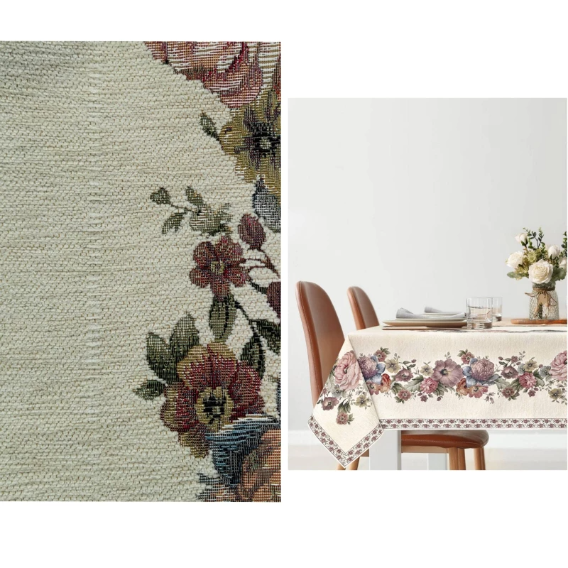 Outlet ЗС Белая Покрывало Скатерть 155х355 см 2517490