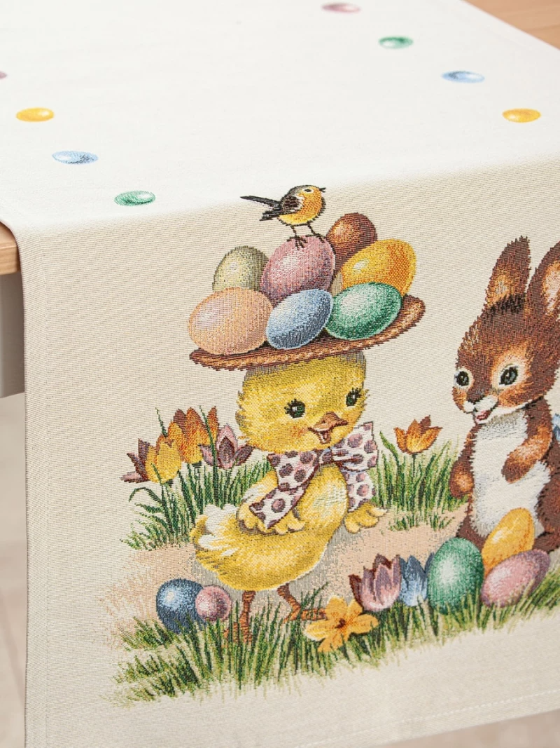 РАСПРОДАЖА Крашенки Салфетка 44х140 см 05023