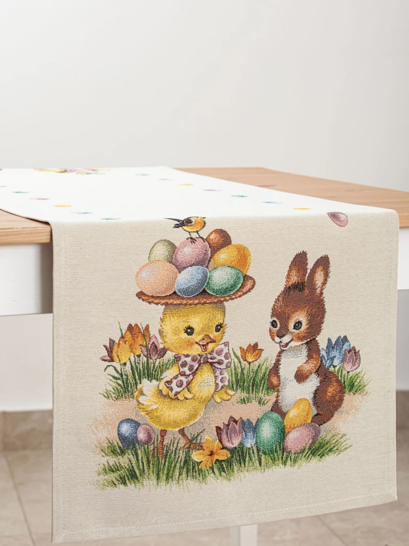 РАСПРОДАЖА Крашенки Салфетка 44х140 см 05023