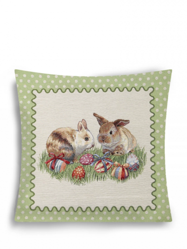 Outlet Кролик горошек Наволочка 45х45 см 2517246