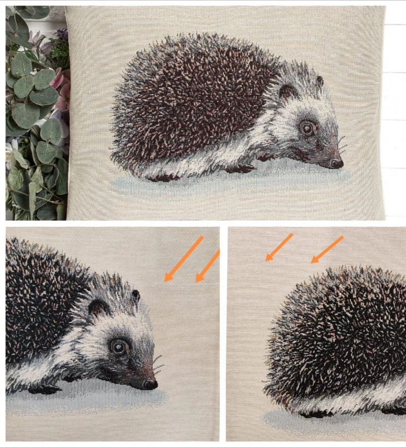 Outlet Лес Ежик светлый фон Наволочка 45х45 см 2518415 NEW