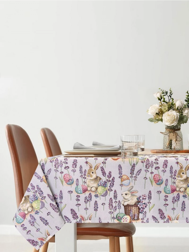 Лавандово-сиреневое настроение Скатерть 120х160 см Н/Р Лиловый 2413276 РАСПРОДАЖА