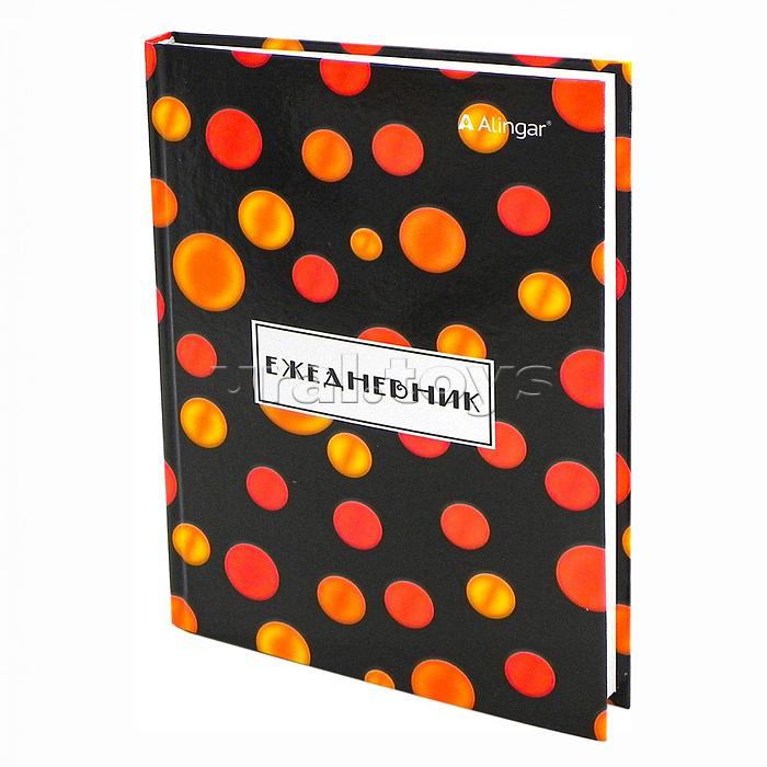 Ежедневник недатированный, А5, 7БЦ, глянцевая ламинация, линия, 136 л,