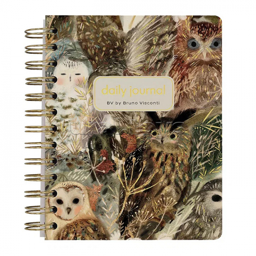Ежедневник на золотом гребне «Cute Diary» А6, Bv, 136 л, 