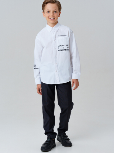 1254 р.  1345 р.  Рубашка текстильная для мальчиков (oversize fit)