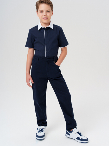 1082 р.  1161 р.  Рубашка текстильная для мальчиков (slim fit)