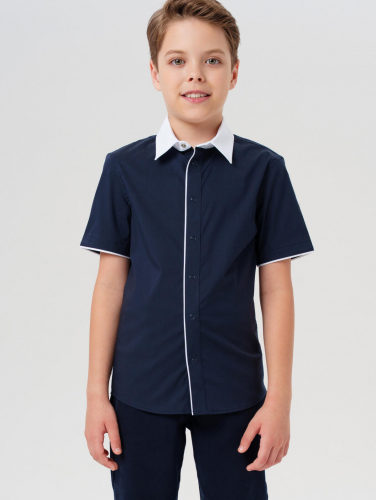 1082 р.  1161 р.  Рубашка текстильная для мальчиков (slim fit)