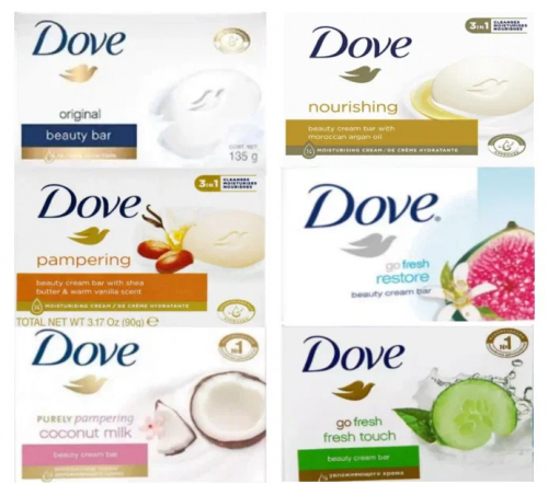 Крем мыло Dove 135гр в ассортименте