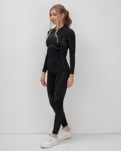 Комплект женского термобелья серого цвета 2120Sr