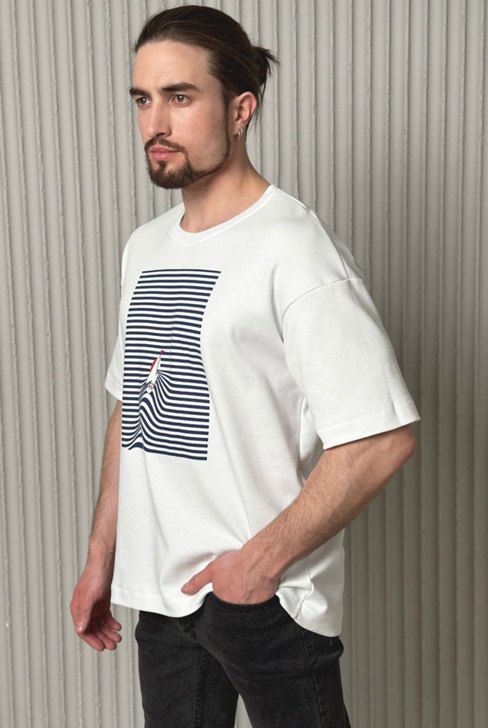 Ст.цена 982р ФУТБОЛКА МУЖСКАЯ арт. 1900M-20295.1F-921.1013