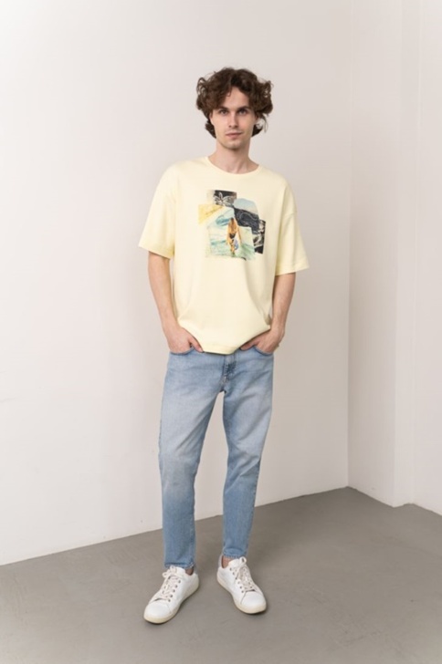 Ст.цена 982р ФУТБОЛКА МУЖСКАЯ арт. 1900M-20295.1F-331.1015