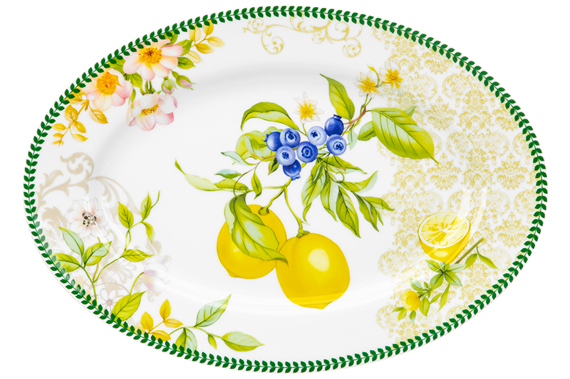 БЫЛО 1366 руб! Блюдо овальное 30*21*2,2 см