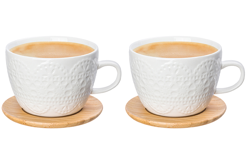 БЫЛО 1105 руб! Чашка для капучино и кофе латте 500 мл