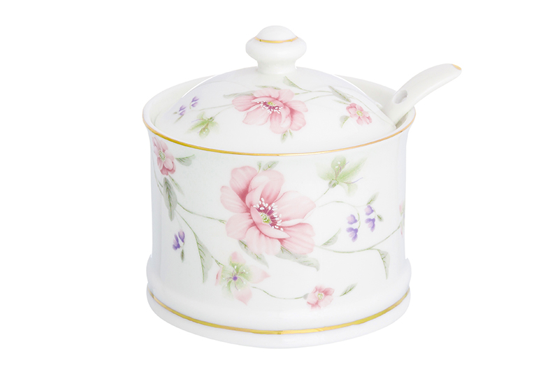 БЫЛО 614 руб! Сахарница 250 мл 9*9*10 см