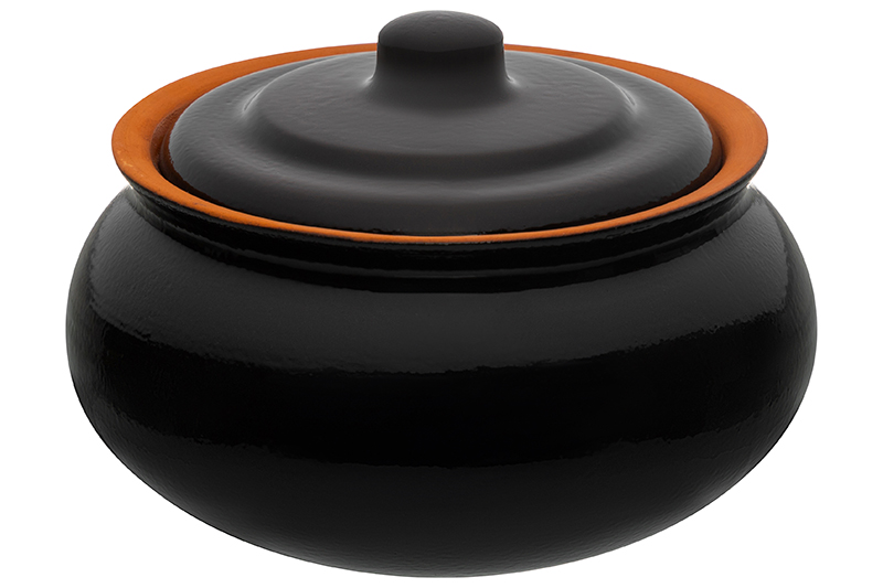 БЫЛО 675 руб! Горшок для запекания 2 л 21*21*13,5 см