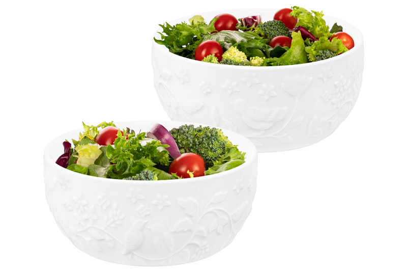 БЫЛО 699 руб! Набор салатников 2 пр. 14*14*6,3 см 600 мл