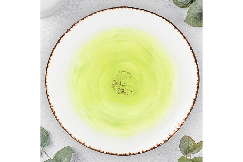 БЫЛО 482 руб! Тарелка для закуски 18,2*18,2*2 см